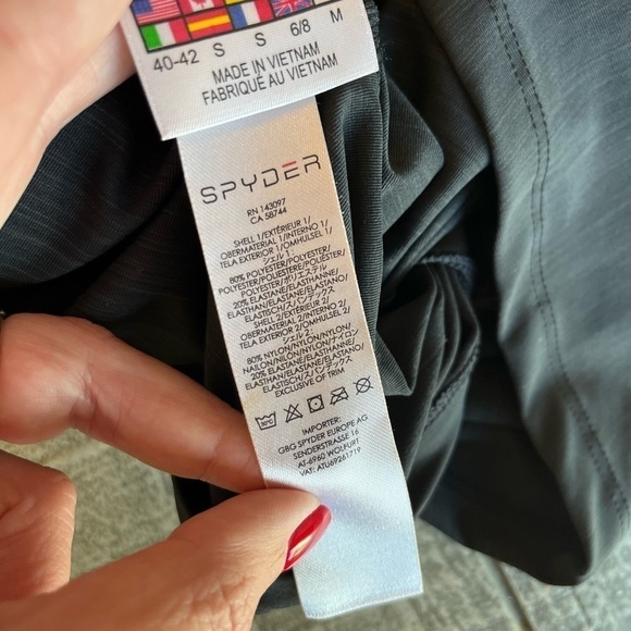 Spyder Womens Athletic Crop Top size: small - Picture 9 of 9